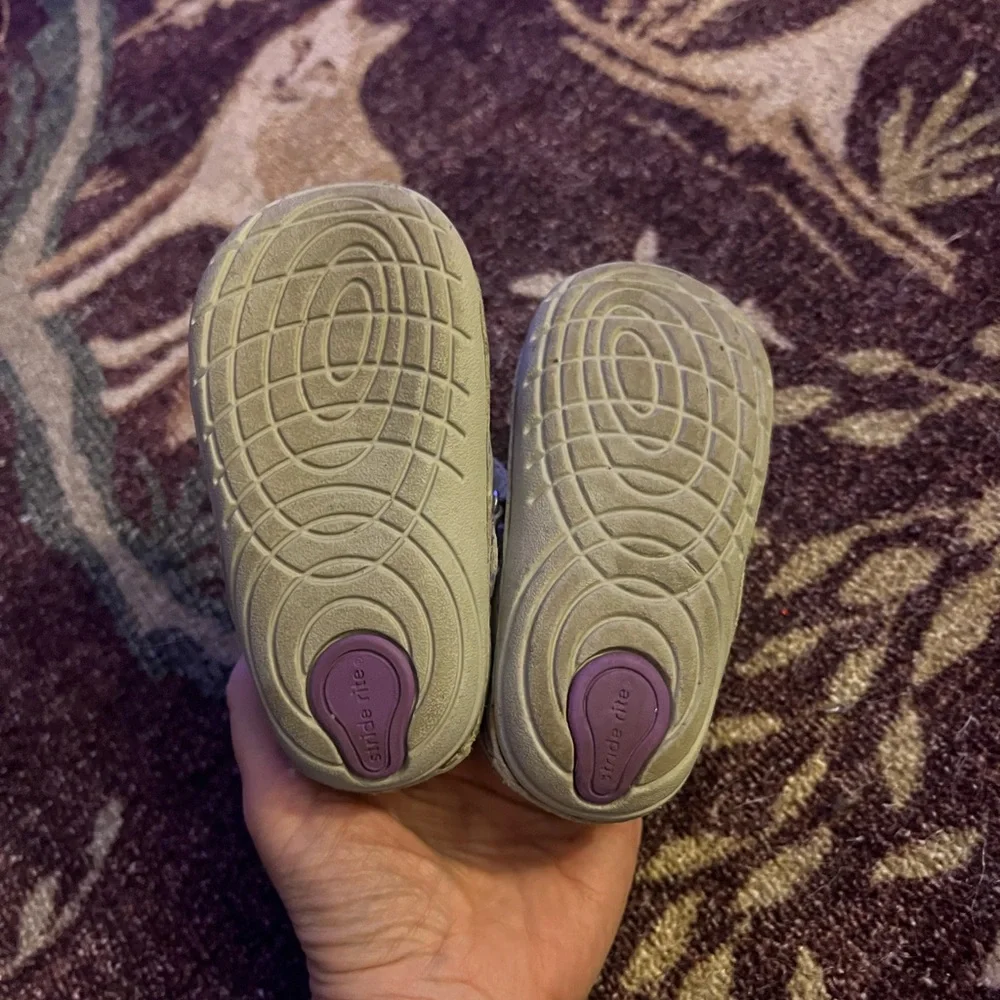 Stride Rite Silver Dress Shoes for Kids